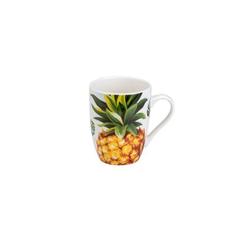 Caneca em porcelana Bon Gourmet Pineapple 330ml