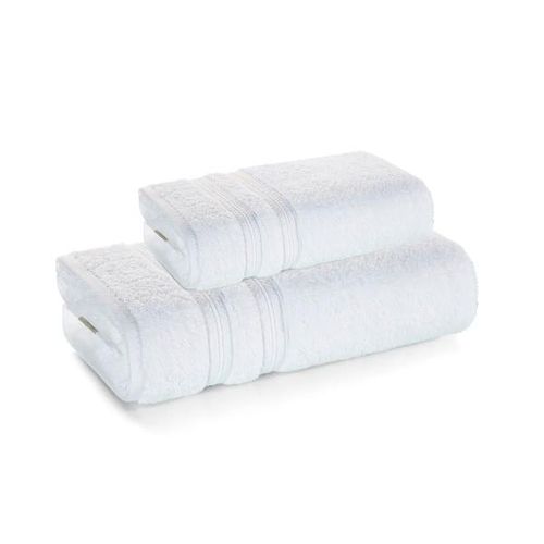 Jogo de toalhas de banho Karsten Unika 70X140cm 2 peças branco