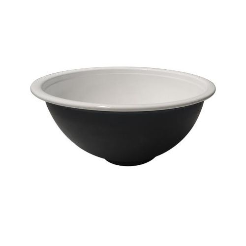 Champanheira bowl em alumínio Alumiart 18x27x12cm black