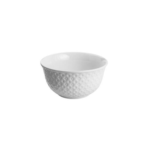 Bowl em porcelana Lyor Losango 12,5x6,5cm branco