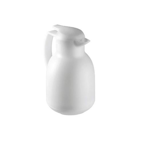 Garrafa térmica em plástico Leifheit Bolero 1 litro branco