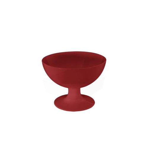 Taça de sobremesa em plástico Coza Cozy 150ml vermelho bold