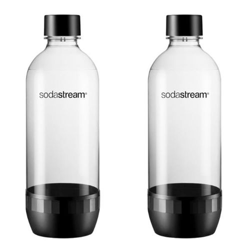 Jogo garrafas de plástico Sodastream 1 litro 2 peças