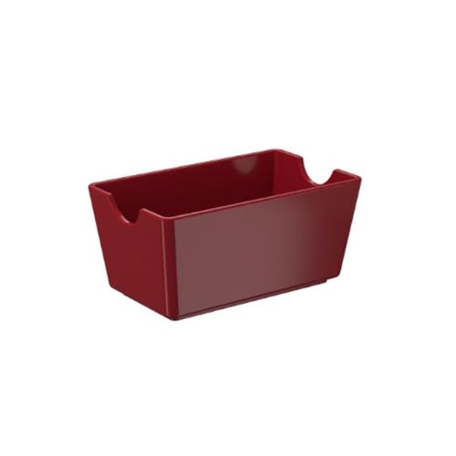 Porta-sachê em plástico Coza Uno 11x6,5x5,1cm vermelho bold
