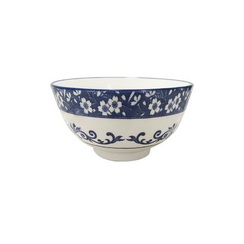 Bowl em porcelana Lyor Blue Garden 13x7cm