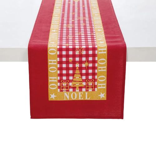 Trilho de mesa Karsten Decoração de Natal 30cmx1,00m