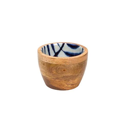 Bowl em madeira Bon Gourmet Blue 10x7cm