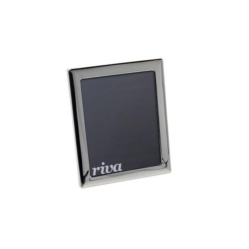 Porta-retrato revestido em prata Riva Nettuno Velvet 18x24cm