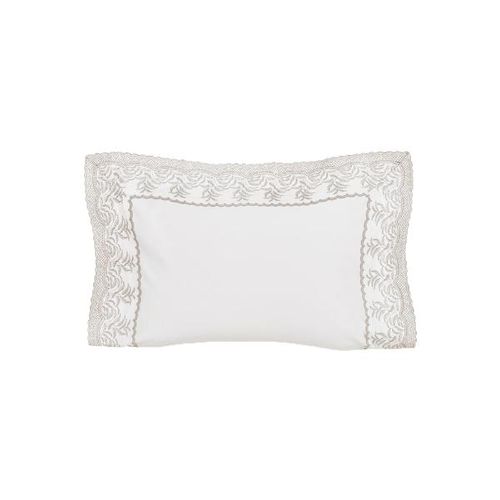 Fronha Trussardi La Collina 300 fios 100% Algodão 50cmx70cm Branco/Legno Fronha Trussardi La Collina 300 fios 100% Algodão 50cmx70cm Branco/Legno