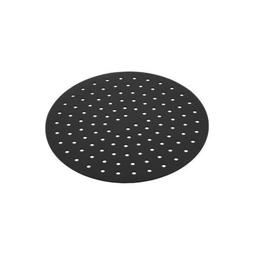 Tapete protetor em silicone para Air Fryer redondo Lyor 18,5cm preto