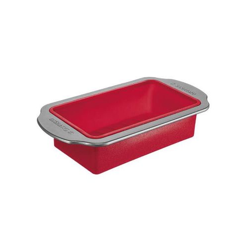 Forma retangular em silicone Sanremo 22,5x12,5cm vermelha Forma retangular em silicone Sanremo 22,5x12,5cm vermelha
