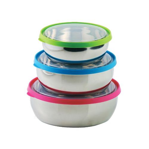 Jogo de 3 potes com tampa Wincy Jogo de 3 potes com tampa Wincy