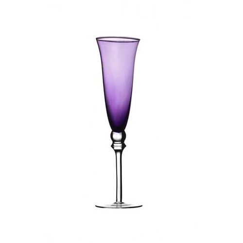Taça para champagne em vidro Montarte roxo AA0909-1/PP