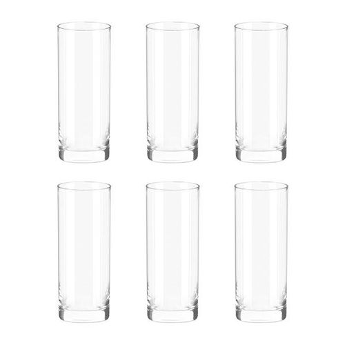 Jogo de copos em vidro long drink Mor Classic 6 peças 310ml