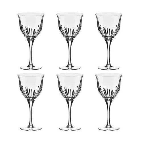 Jogo de taças vinho tinto em cristal Strauss Clássicos 225.045 6 peças 370ml