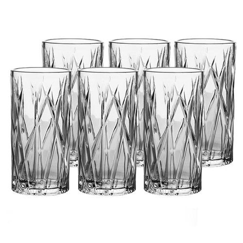 Jogo de copos altos cristal L'Hermitage Forest 350ml 6 peças