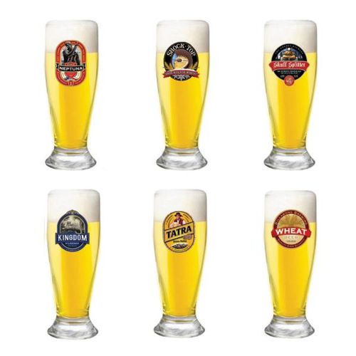 Jogo de copos Ruvolo Madrid 6 peças 300ml Jogo de copos Ruvolo Madrid 6 peças 300ml