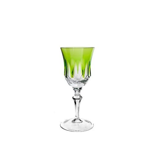 Taça licor em cristal Strauss Overlay 119.055 80ml verde claro