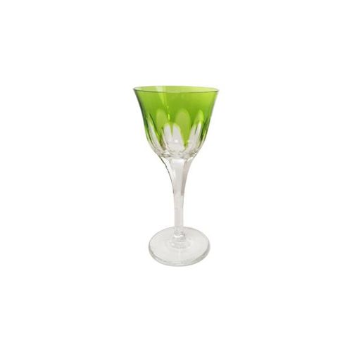 Taça licor em cristal Strauss Overlay 225.045 60ml verde claro