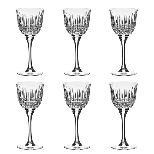 Jogo de tacas vinho branco em cristal Strauss Clássicos 225.069 6 peças 330ml