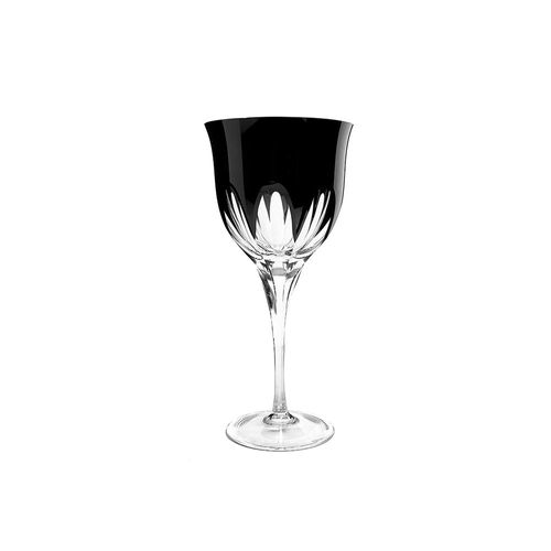 Taça vinho branco em cristal Strauss Overlay 225.045 330ml preta