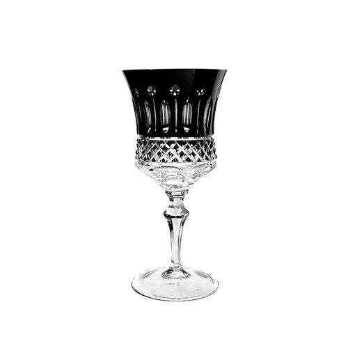 Taça vinho branco em cristal Strauss Overlay 119.069 330ml preta