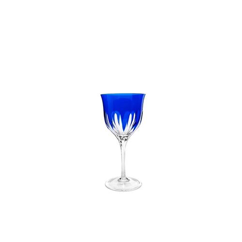 Taça licor em cristal Strauss Overlay 225.045 60ml azul escuro