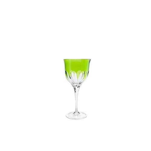 Taça champanhe em cristal Strauss Overlay 225.045 190ml verde claro