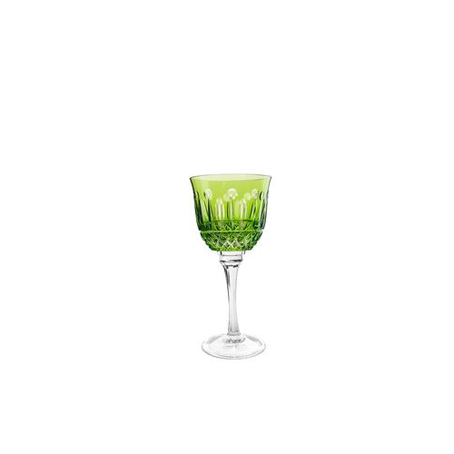 Taça licor em cristal Strauss Overlay 225.069 60ml verde claro