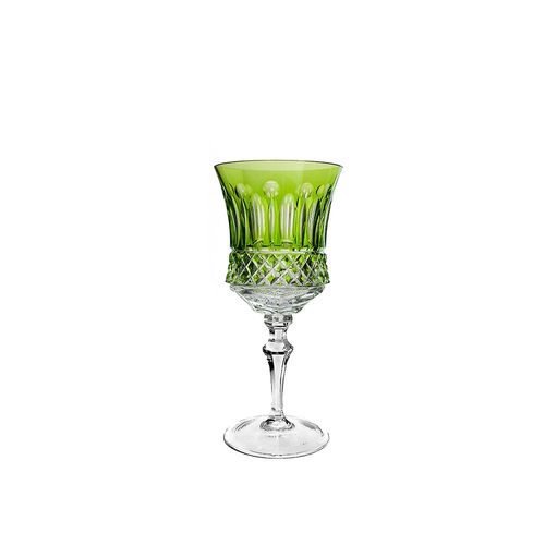Taça licor em cristal Strauss Overlay 119.069 80ml verde claro