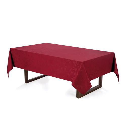 Toalha de mesa Karsten Veríssimo 1,60mx3,20m vermelho