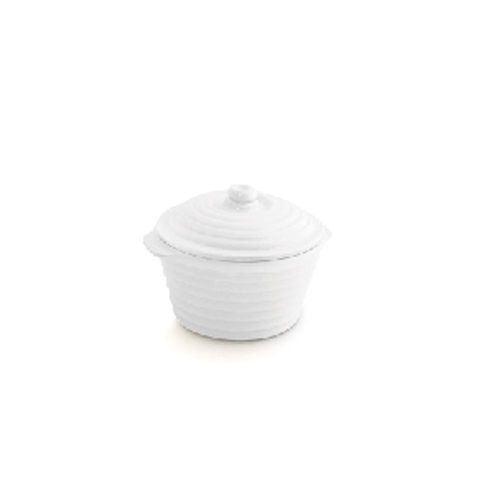 Minicaçarola em cerâmica Jomafe Gourmet 10cm branca