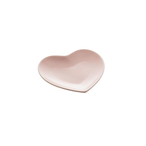 Petisqueira Cerâmica Lyor Heart 13,5cm Rosa