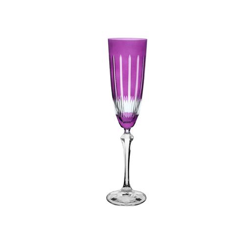 Taça para champanhe em cristal L'Hermitage Elizabeth 200ml violeta