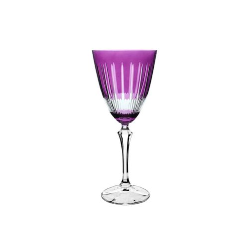 Taça para água em cristal L'Hermitage Elizabeth 350ml violeta