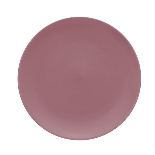 Prato raso em cerâmica Copa&Cia Color Home 27cm blush