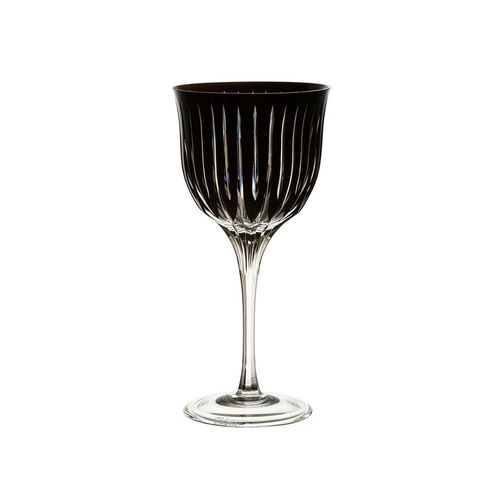 Taça para vinho tinto em cristal Strauss Overlay 225.102.150 370ml preta
