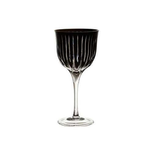 Taça para vinho branco em cristal Strauss Overlay 225.103.150 330ml preta