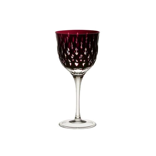 Taça para vinho branco em cristal Strauss Overlay 225.103.152 330ml ametista