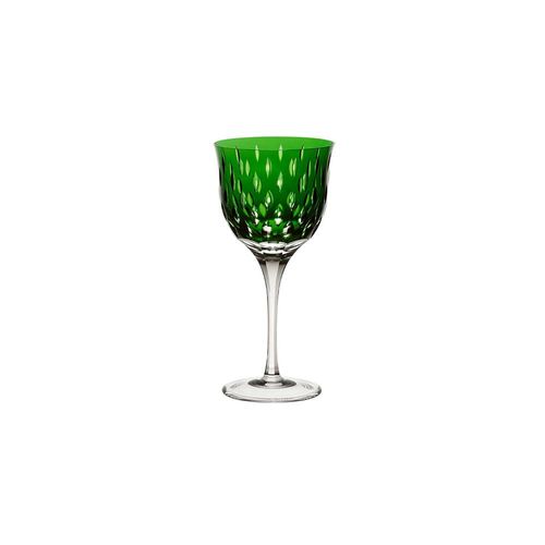 Taça de licor em cristal Strauss Overlay 225.105.152 60ml verde escuro