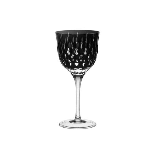 Taça para vinho branco em cristal Strauss Overlay 225.103.152 330ml preta