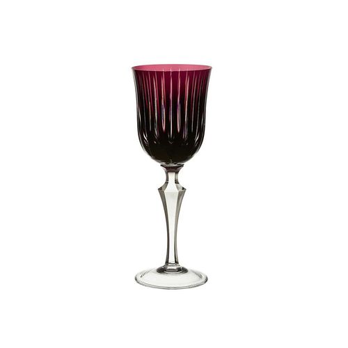 Taça para vinho branco em cristal Strauss Overlay 237.103.150 310ml ametista