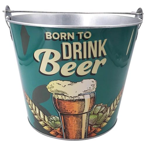 Balde de cerveja em metal Dynasty Beer Zone 5 litros verde - 28609