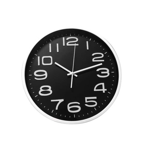 Relógio para parede em PP e PS YN Clock 35,5cm branco