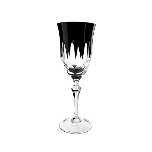 Taça água em cristal Strauss Overlay 237.055 460ml preta