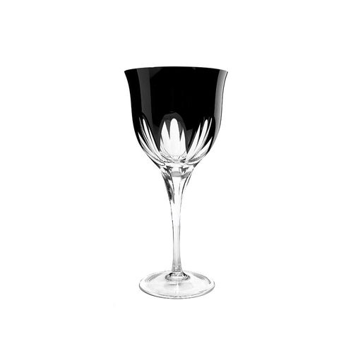 Taça vinho tinto em cristal Strauss Overlay 225.045 370ml preta
