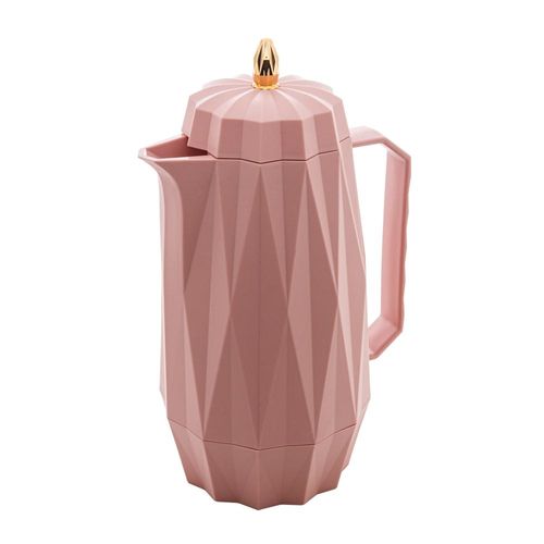 Garrafa térmica em plático Lyor Diamond 1 litro rosa