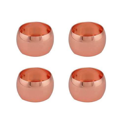 Jogo anéis de guardanapo Lyor Alliance 4,5cm 4 peças rosé