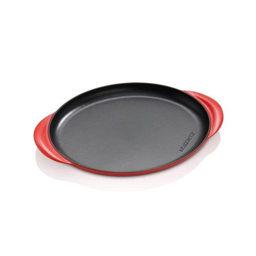 Grelha lisa oval em ferro fundido Le Creuset Tradicional 31cm vermelho Grelha lisa oval em ferro fundido Le Creuset Tradicional 31cm vermelho