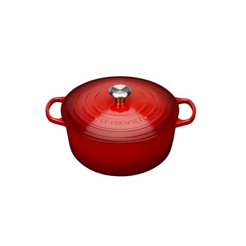 Panela redonda ferro fundido Le Creuset Signature 20cm vermelha Panela redonda ferro fundido Le Creuset Signature 20cm vermelha